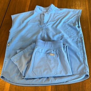 Figs scrub set.  Rafaela top XXS, Livingston pants XSP